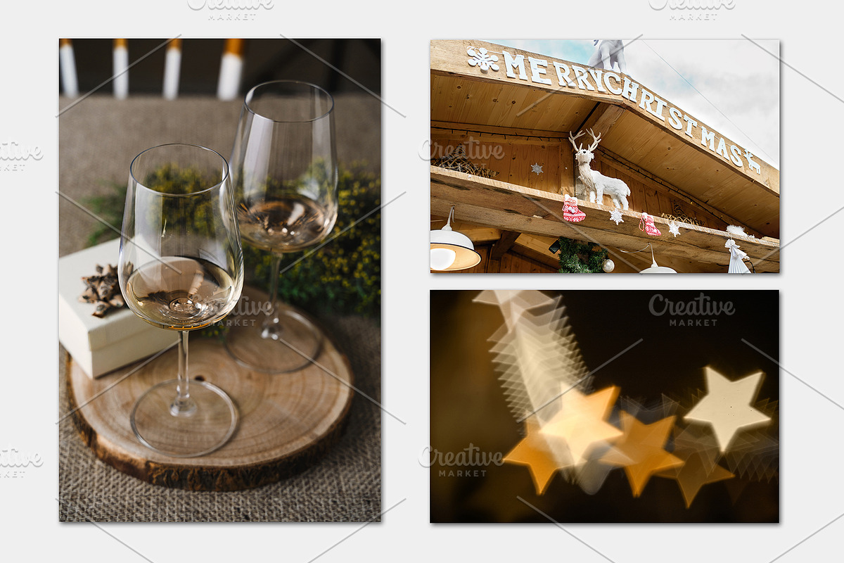 Christmas photo bundle - Beige tones, a Marketing Template by JAY MID IMAGE (Photo 8 of 15)