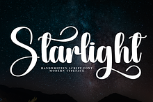 Starlight | Script Font