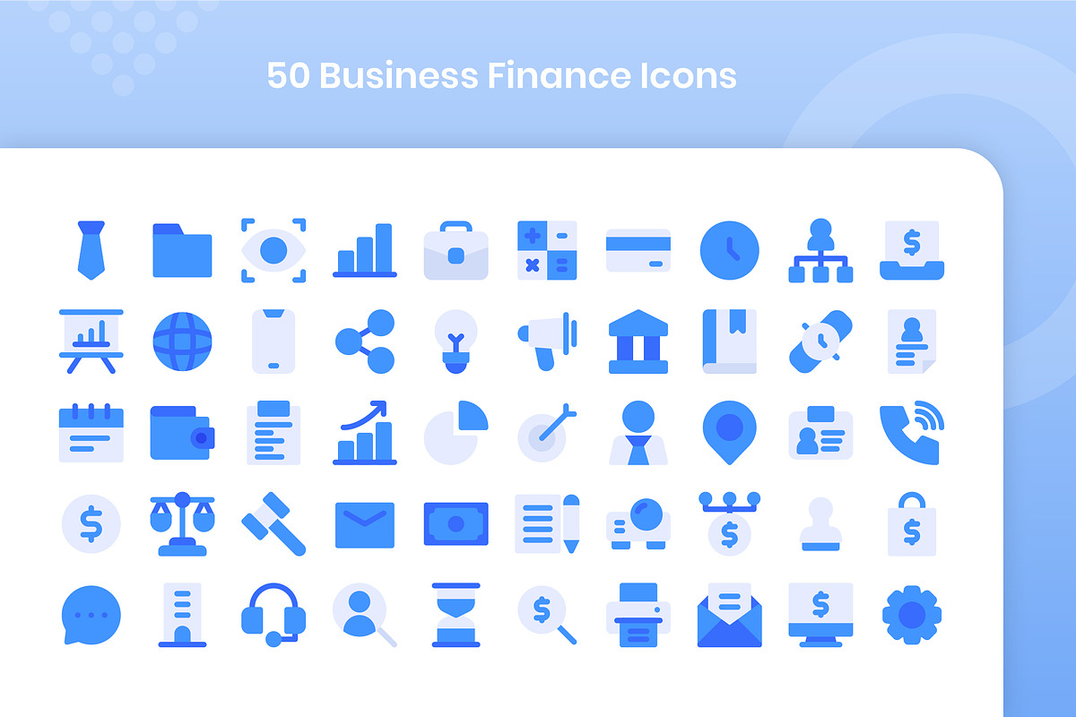 50 Business Finance - Flat, an Emoji Icon by Kmg Design (Photo 2 of 2)