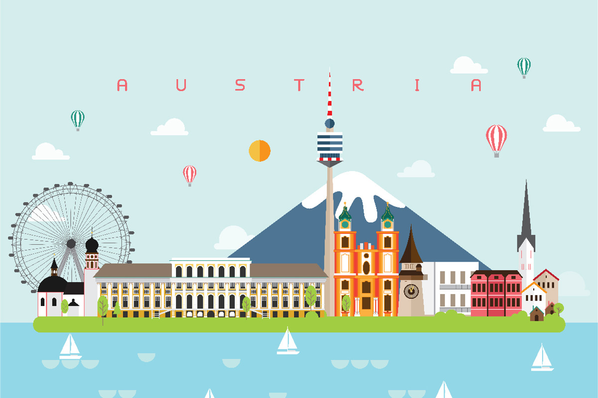 Landmarks Travel and Journey Vector, an Illustration by Noree (Photo 2 of 7)