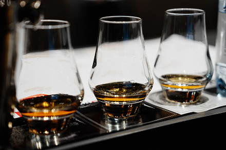 Whiskey tasting glasses.