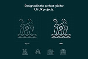 Insurance Icon Set, an Outline Icon by Prosymbols (Thumbnail 3 of 8)