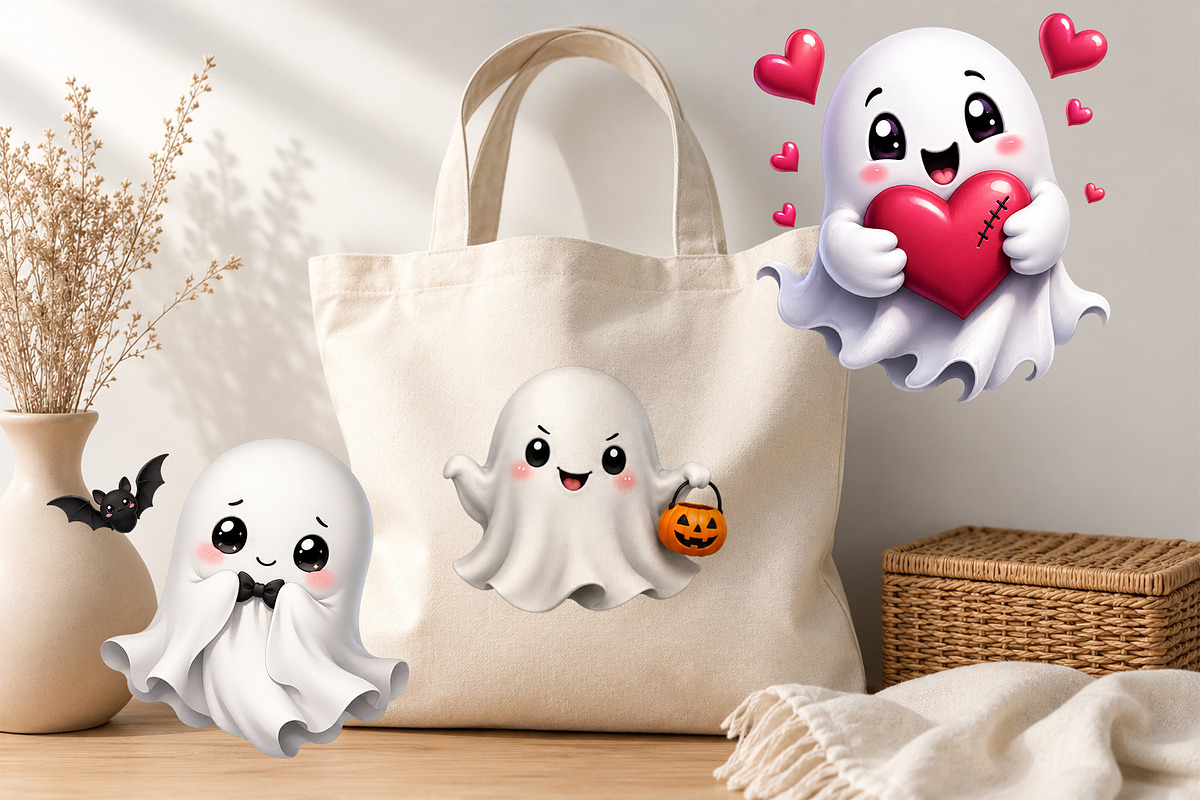 Cute Halloween Ghosts, an Arts & Entertainment Photo by Hamza067 (Photo 3 of 3)