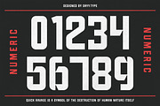 Quick Ravage, a Sans Serif Font by Dryy.type (Thumbnail 3 of 8)