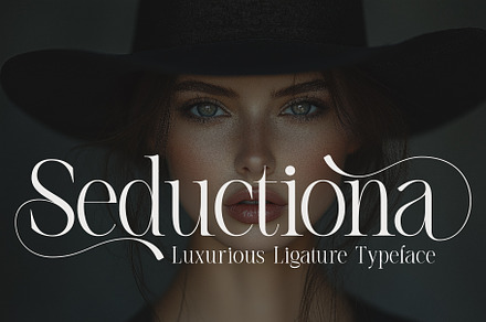 Seductiona - Luxury Ligature Type, a Serif Font by HipFonts