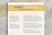 Resume Bundle - Get Noticed!, a Resume Template by Visual Impact (Thumbnail 2 of 6)