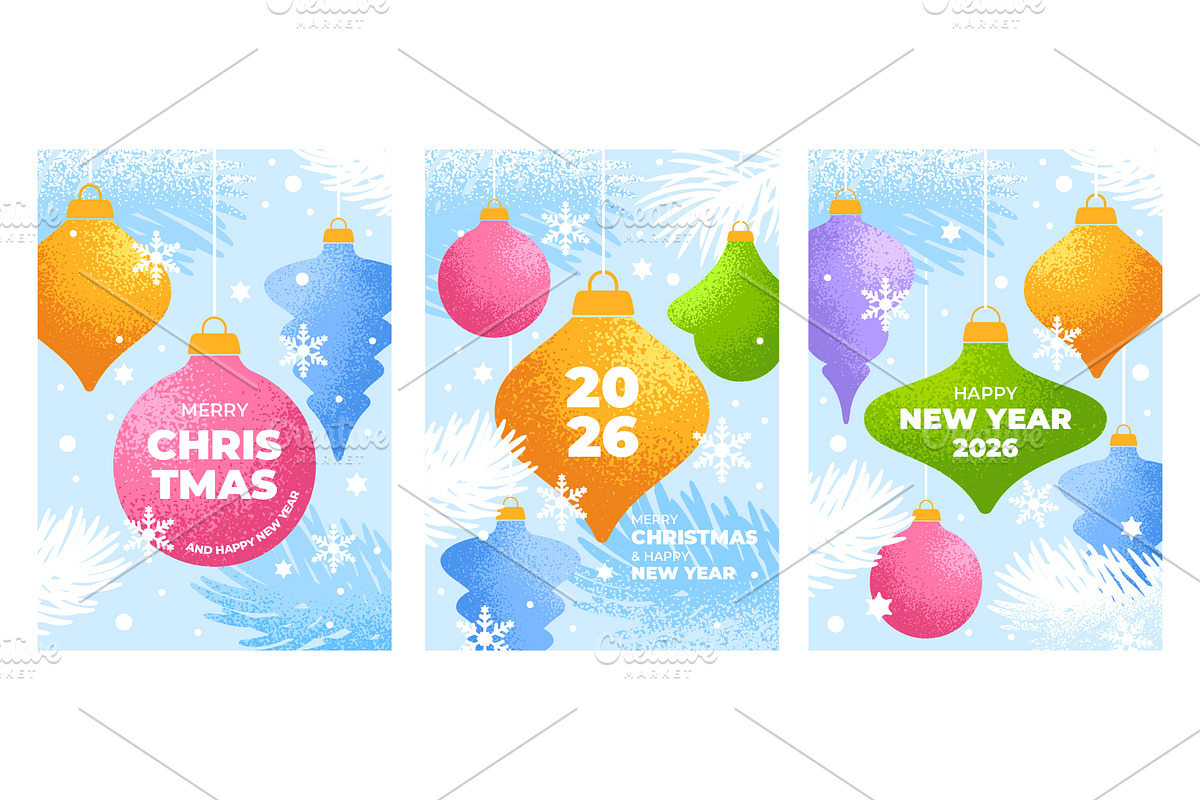 Christmas And New Year Templates Set preview 4
