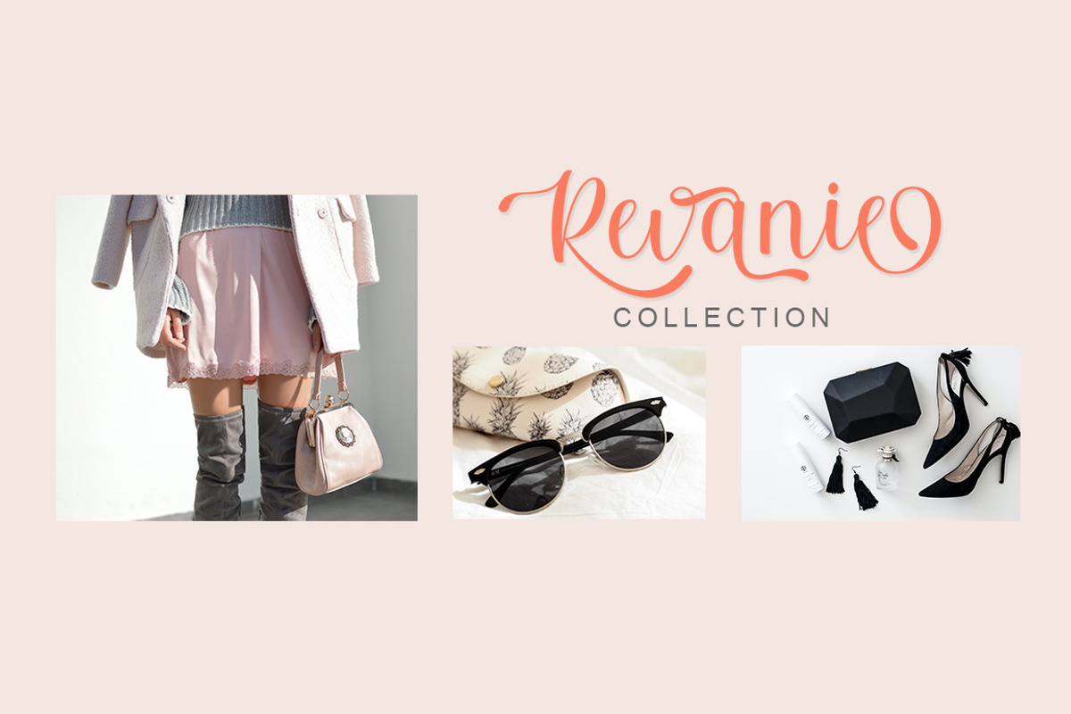 Revanie, a Script Font by Stripes Studio (Photo 4 of 7)