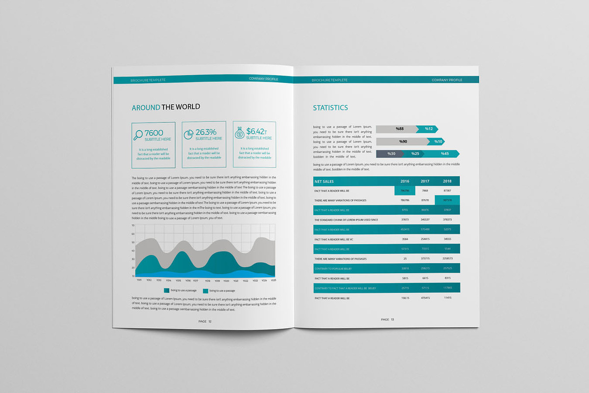 Company Business Brochure, a Brochure Template by Taiffco (Photo 5 of 8)