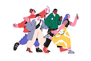 People with phones, online users set, a Person Illustration by Good Studio (Thumbnail 5 of 6)