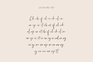 Cathelia Handwriting Font