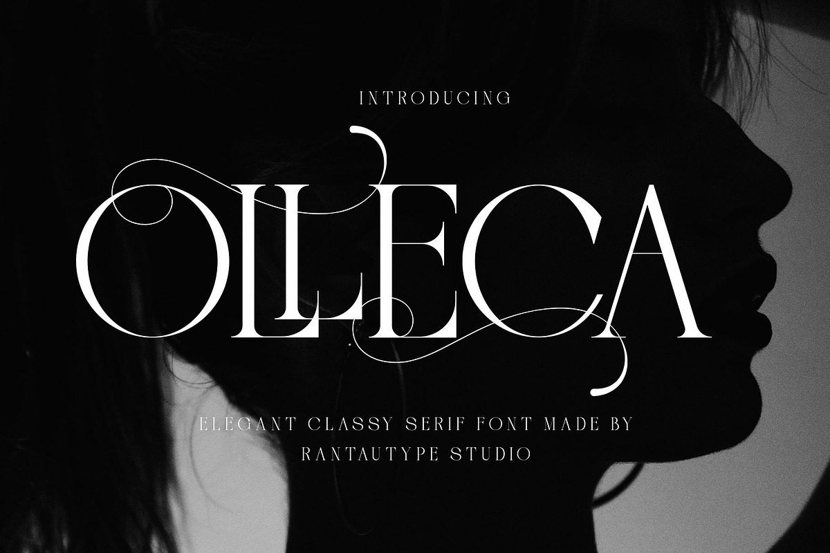 Olleca Elegant Classy Serif Font, a Serif Font by RantautypeStudio (Photo 1 of 19)