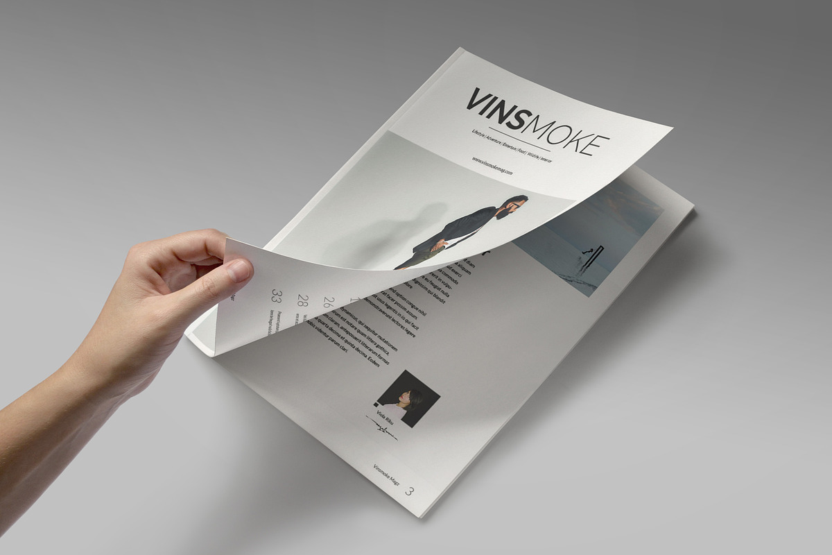 Vinsmoke Magazine, a Magazine Template by Bokuto (Photo 2 of 9)