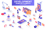 Mega Bundle Isometric Elements, an Illustration by alexdndz (Thumbnail 13 of 27)