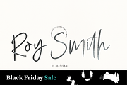 Roy Smith (BlackFridaySale), a Script Font by artisans (Thumbnail 1 of 10)