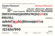 Nomen Est Omen - Blackletter Font, a Blackletter Font by Artistic & Unique (Thumbnail 4 of 15)