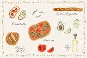 Italian Summer Market Collection, a Food Illustration by Karma (Thumbnail 12 of 24)