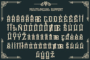 Stopher - Blackletter Font, a Blackletter Font by AQR Studio (Thumbnail 11 of 12)