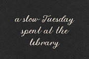 MIDNIGHT ATELIER by Natasha Reddy, a Script Font by Natasha Reddy Studio (Thumbnail 4 of 8)