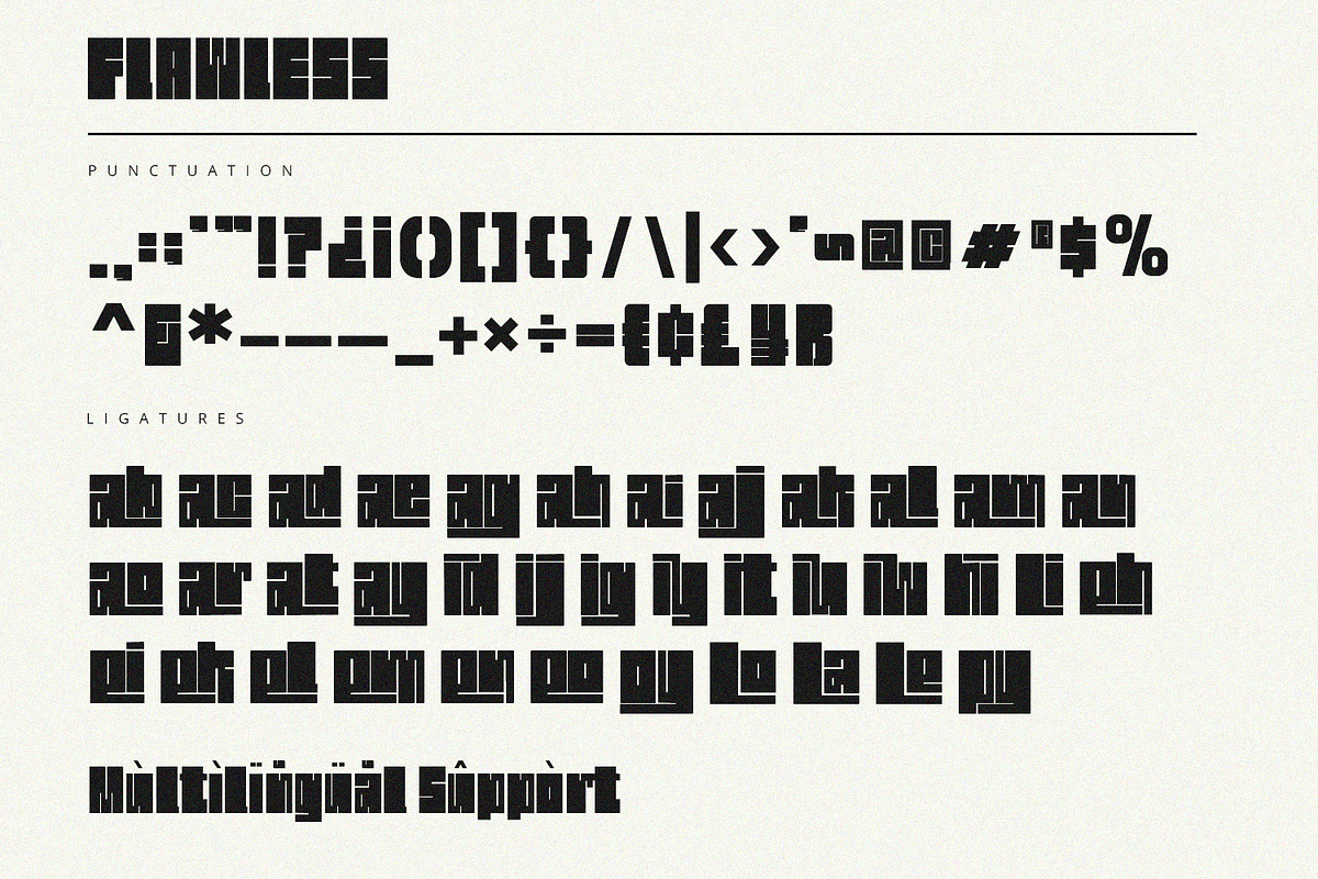 Flawless - Display Font, a Script Font by Alpaprana (Photo 8 of 9)