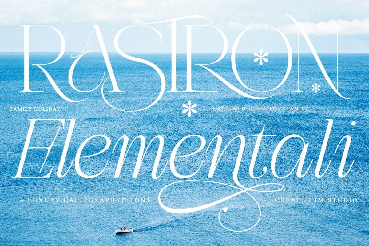 Ethiven Qastron | 10 Font Style, a Serif Font by IM Studio (Photo 10 of 12)
