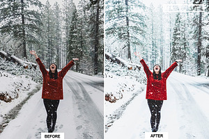 10 COZY WINTER Lightroom Presets