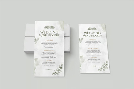 Menu Mockup
