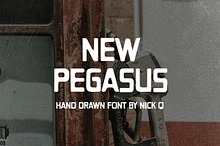 New Pegasus Hand Drawn Font
