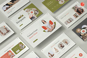 Yoga Studio & Meditation PowerPoint, a Presentation Template by Pixslides (Thumbnail 1 of 6)