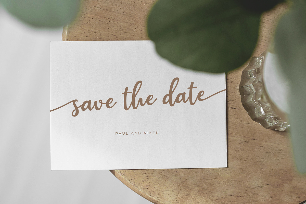 Dear Someone Script Font preview 8