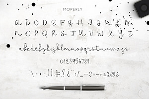 Moperly Script