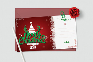 Greeting Card-Christmas And New Year