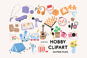 Hobby Clipart - Swiitery, an Object Illustration by Iconixar & Friends (Thumbnail 1 of 2)