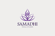 Samadhi Yoga Studio Logo, a Branding & Logo Template by tetiana.svirska (Thumbnail 1 of 3)