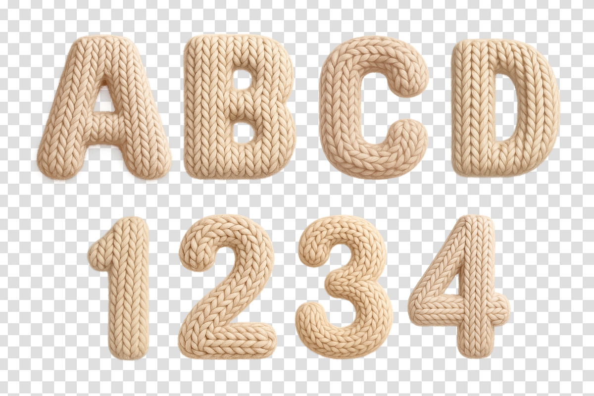 Knit Sweater, a Symbol Font by Loudoun Design Co. (Photo 6 of 6)