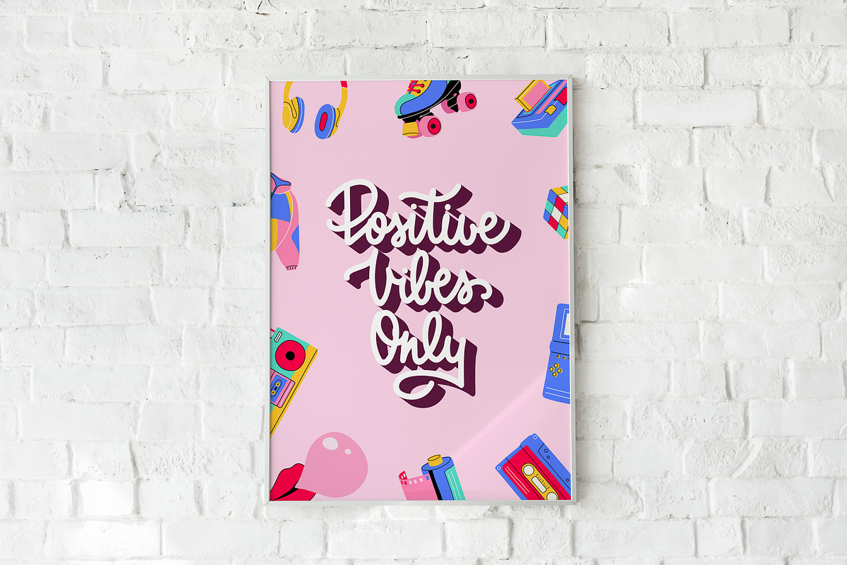 90's Nostalgic drawn illustrations, an Object Graphic by Akimo Mia (Photo 7 of 9)