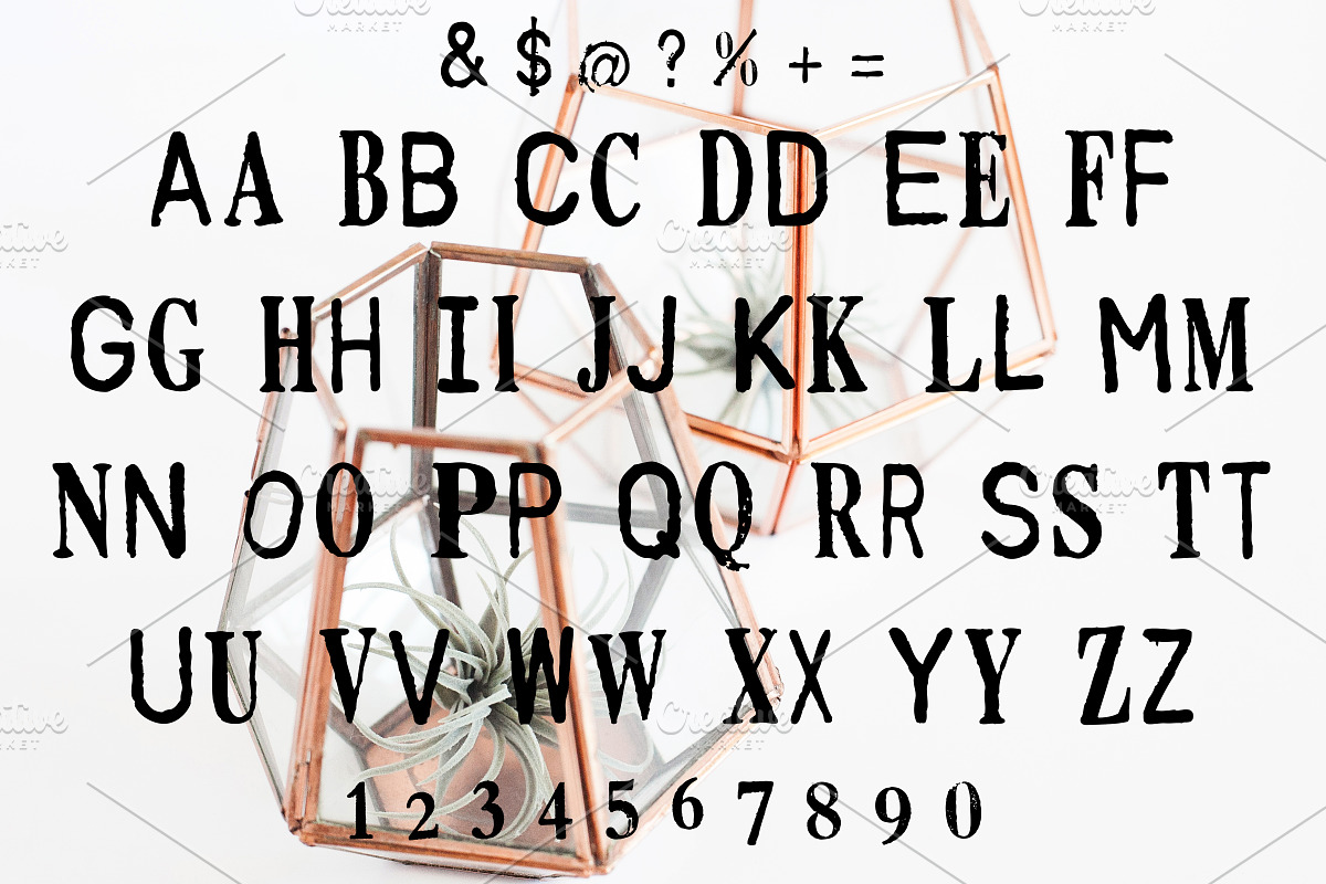 ARIZONA Hand Lettered Font preview 3
