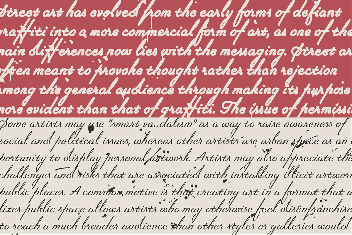 Italix - Script Font Family, a Handwritten Font by Punch (Photo 4 of 10)