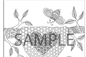 10 Love Coloring Book Design