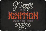 Ignition typeface, a Symbol Font by VozzyStock (Thumbnail 5 of 5)