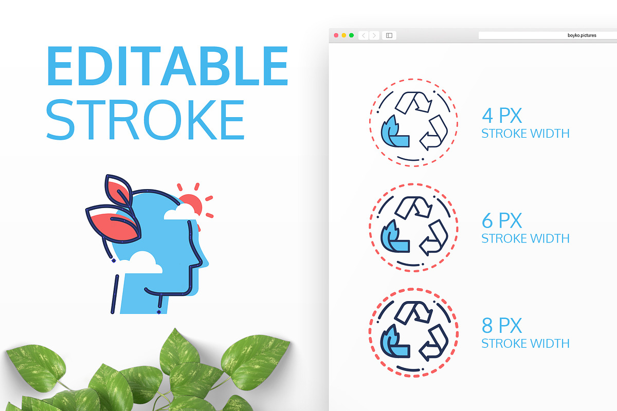 Innovicons - Ecology & Charity Icons, an Outline Icon by Boyko Pictures (Photo 3 of 9)