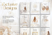 Spiritual Instagram Posts | Reiki, a Social Media Template by Under My Cozy Roof (Thumbnail 2 of 9)