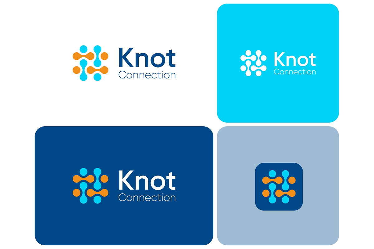Molecule Knot Connect Logo, a Branding & Logo Template by ika trisiana (Photo 1 of 2)