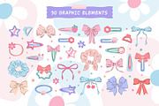 Girly accessories Clipart & Patterns, a Decorative Illustration by Irina Avdeeva (Thumbnail 2 of 11)