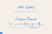 Pistia - Script Typeface, a Script Font by Nouric Design (Thumbnail 12 of 19)