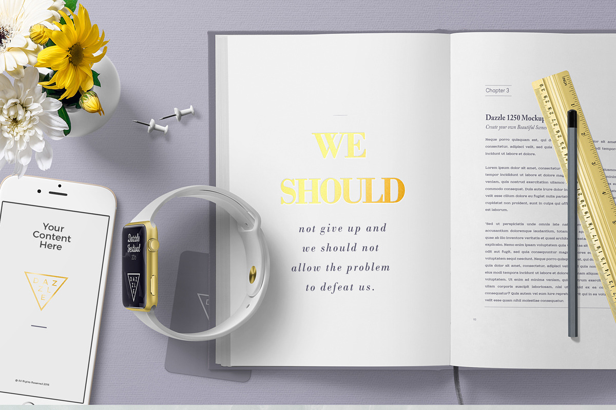 Dazzle - Scene Creator Bundle, a Books & Magazine Mockup by ZippyPixels (Photo 5 of 28)