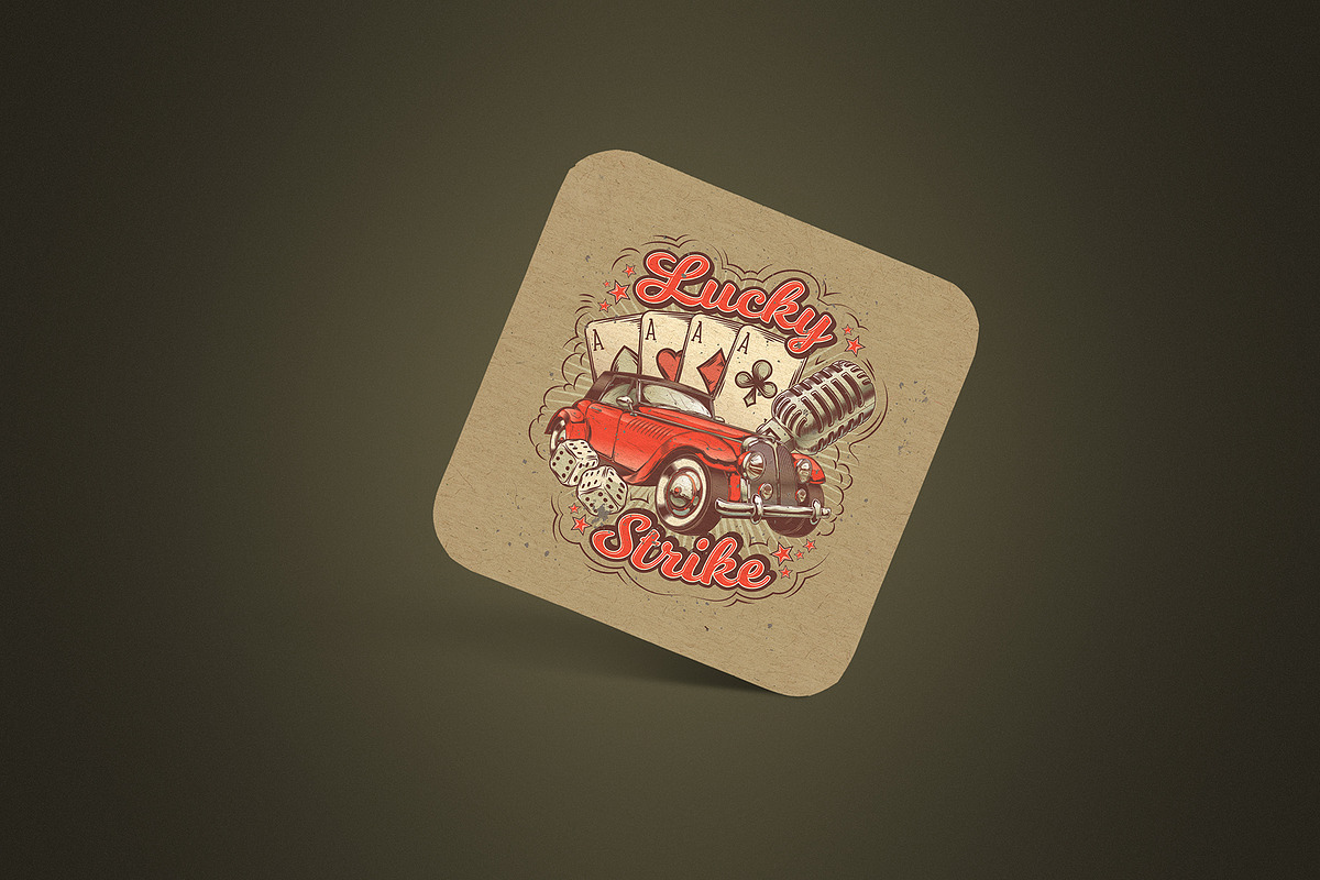 Clean Square Coaster Shadow Mockups, a Packaging Mockup by SmartDesigns (Photo 8 of 10)
