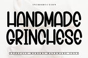 Handmade Grinchese, a Serif Font by InermediaSTUDIO (Thumbnail 1 of 7)
