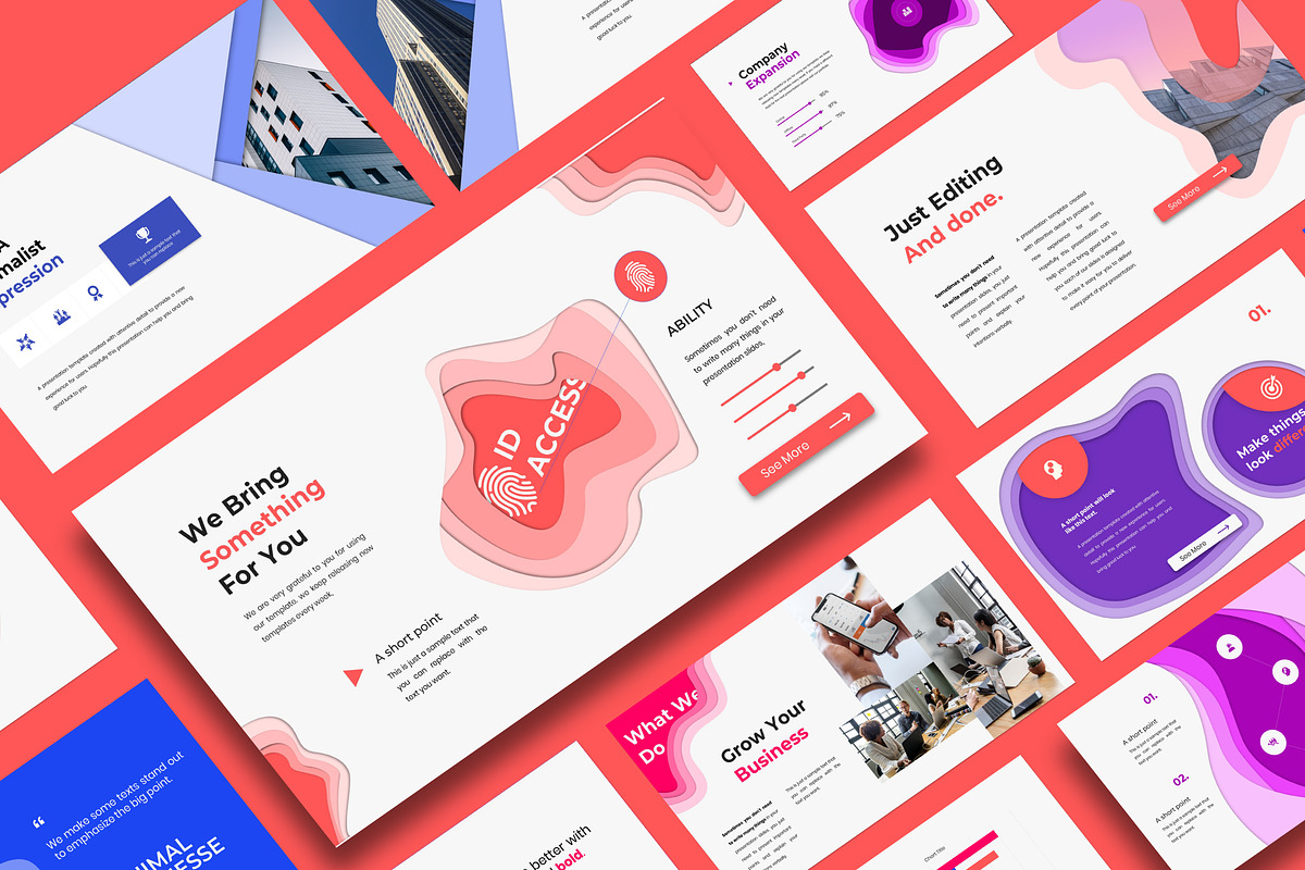 2020 Business Google Slide Template, a Presentation Template by Visualin.std (Photo 8 of 8)