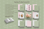 Floral Branding Kit & Logo Templates, a Branding & Logo Template by Under My Cozy Roof (Thumbnail 3 of 18)
